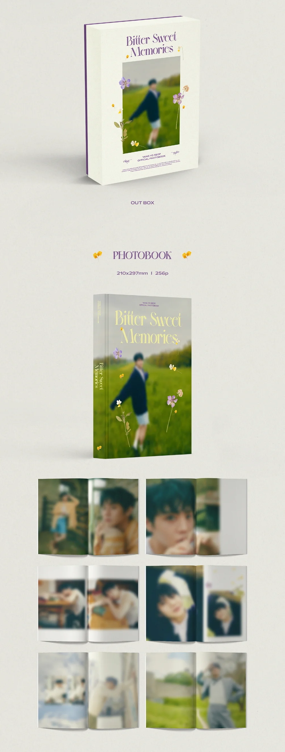 YANG YO SEOP - OFFICIAL PHOTO BOOK [Bitter Sweet Memories] - Image 3
