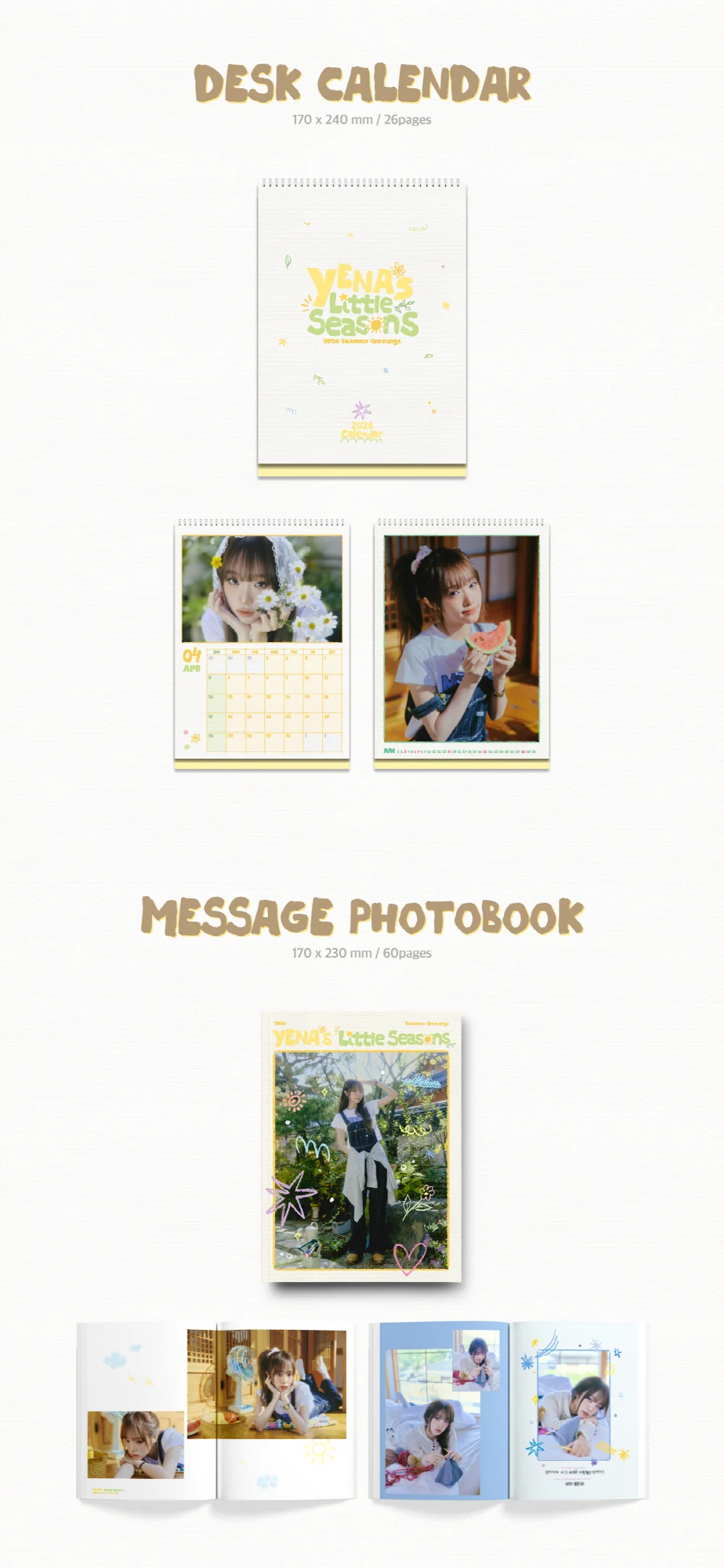 YENA 2026 Season’s Greetings [YENA’s Little Seasons] + Pre-Order Gift - Image 3