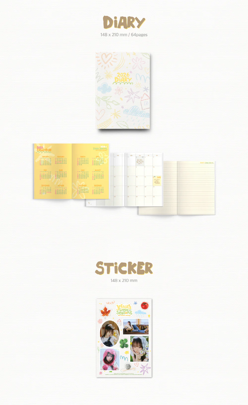 YENA 2026 Season’s Greetings [YENA’s Little Seasons] + Pre-Order Gift - Image 4