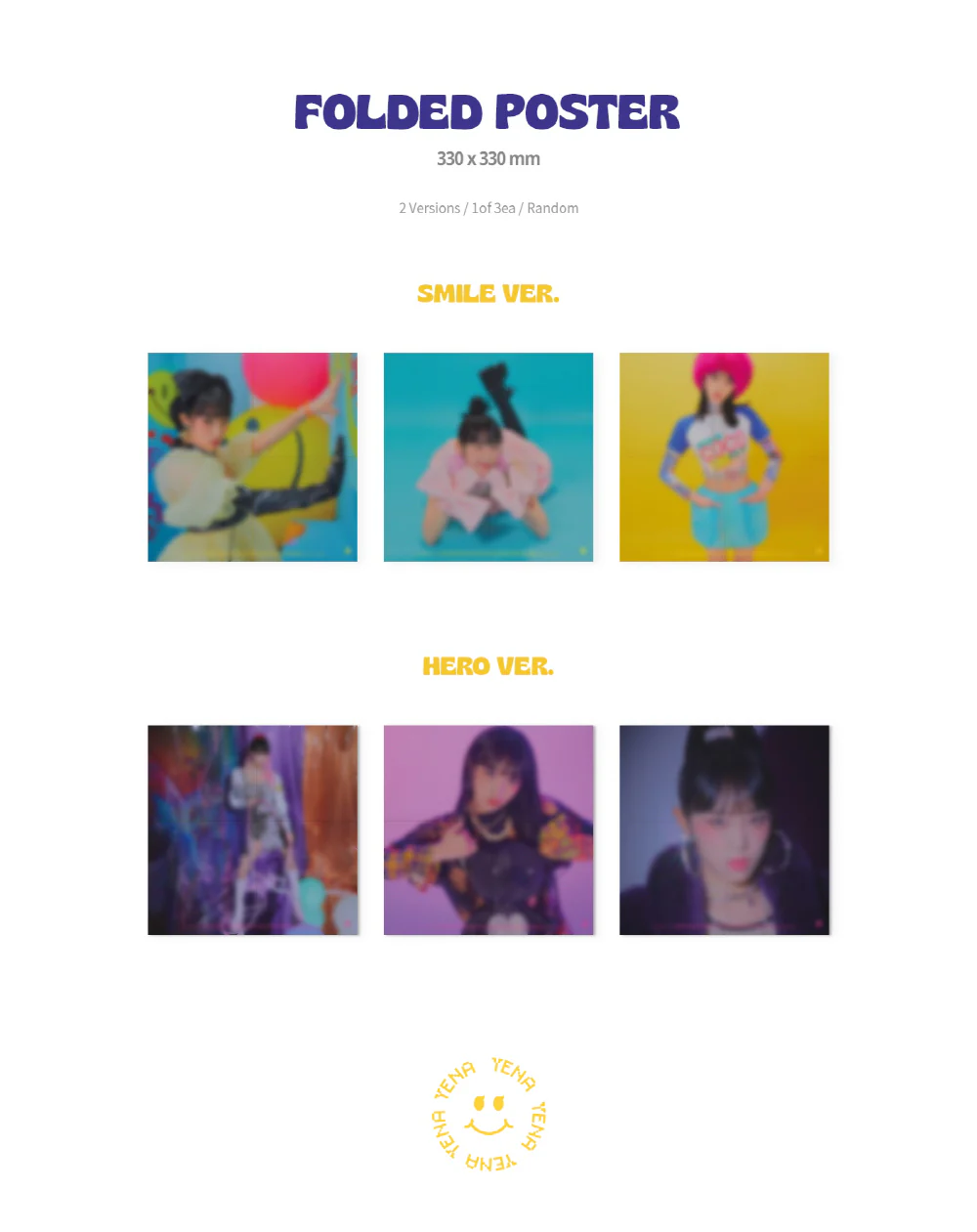 YENA - SMiLEY (1st Mini Album) - Image 6