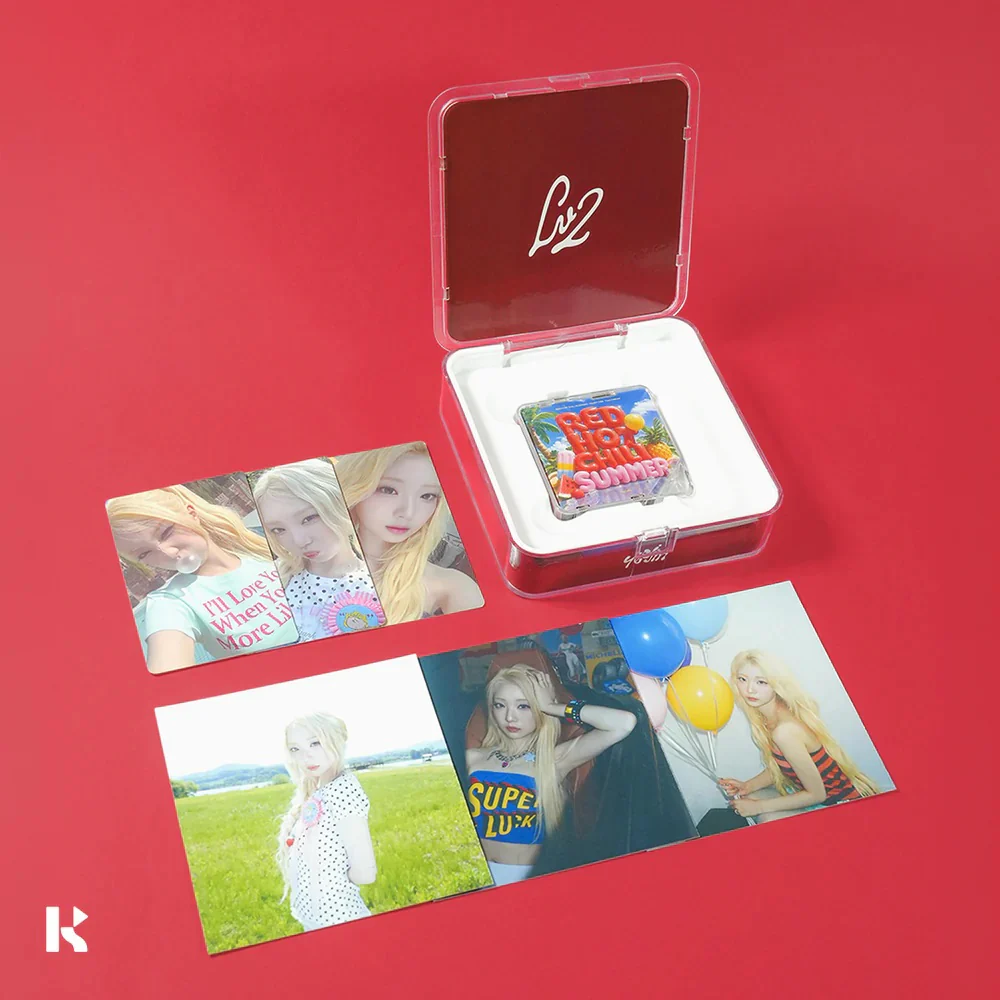 YEOJIN - 2nd Single Album Lv2 : Red Hot Chili Summer [KiT] - Image 4