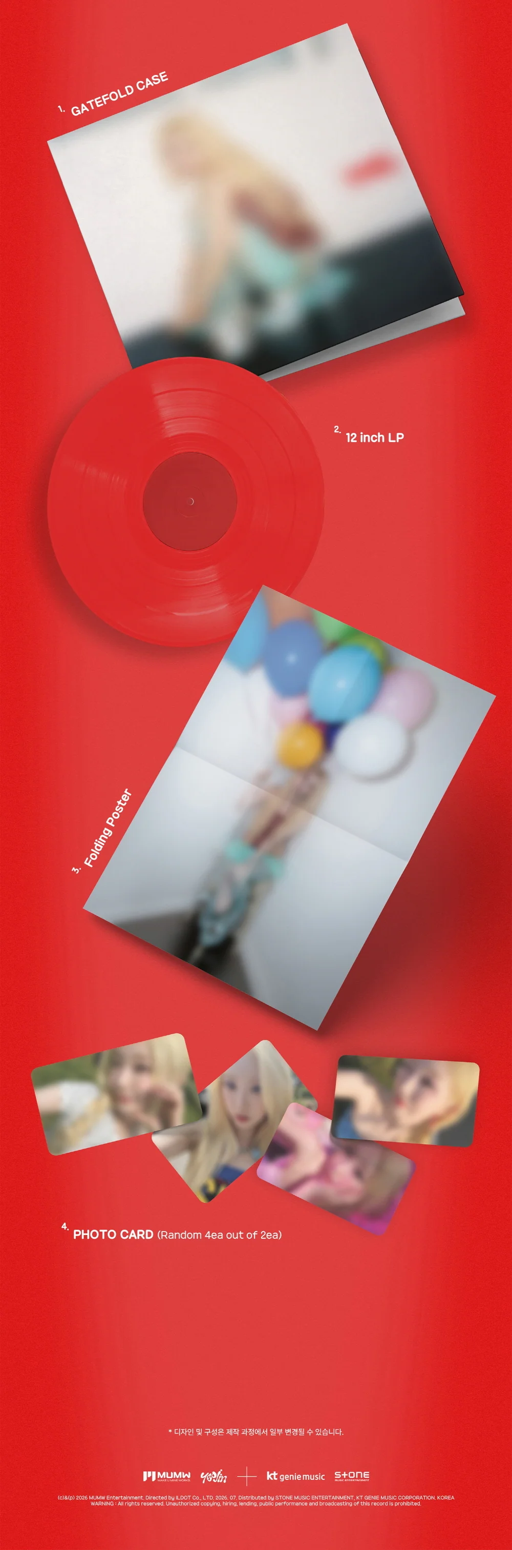 [Release July 24] YeoJin - Lv1 & Lv2 [Vinyl LP] Limited - Image 3