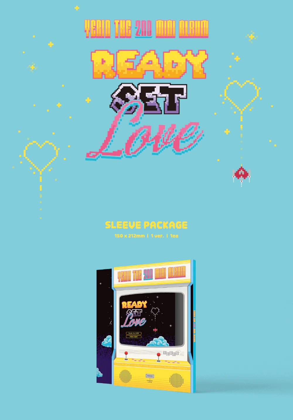 YERIN - 2nd Mini Album Ready, Set, Love CD - Image 2