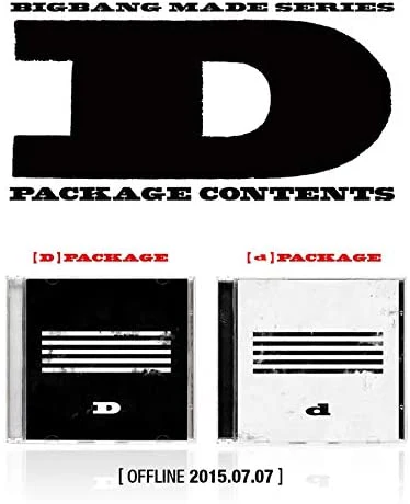 YG Bigbang - Made Series [D Random ver.] CD+24p Booklet+Photocard+Puzzle Ticket… - Image 2