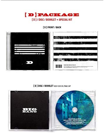 YG Bigbang - Made Series [D Random ver.] CD+24p Booklet+Photocard+Puzzle Ticket… - Image 3