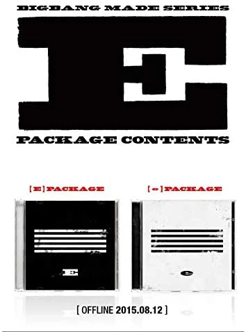 YG Bigbang - Made Series [E Random ver.] CD+24p Booklet+Photocard+Puzzle Ticket… - Image 2