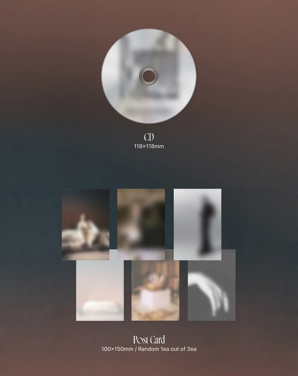YONG JUN HYUNG - 3rd Mini Album Beautiful Dystopia CD - Image 3
