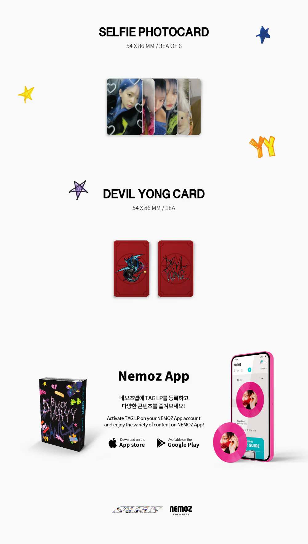 YongYong - 3rd Mini Album Black Diaryy [ Nemo Album Full Ver ] - Image 4