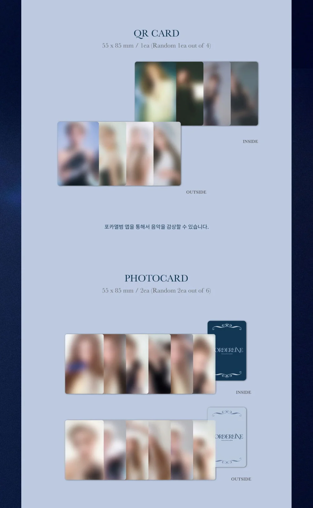 YOOA - 1st Single Album Borderline Poca Album - Image 3