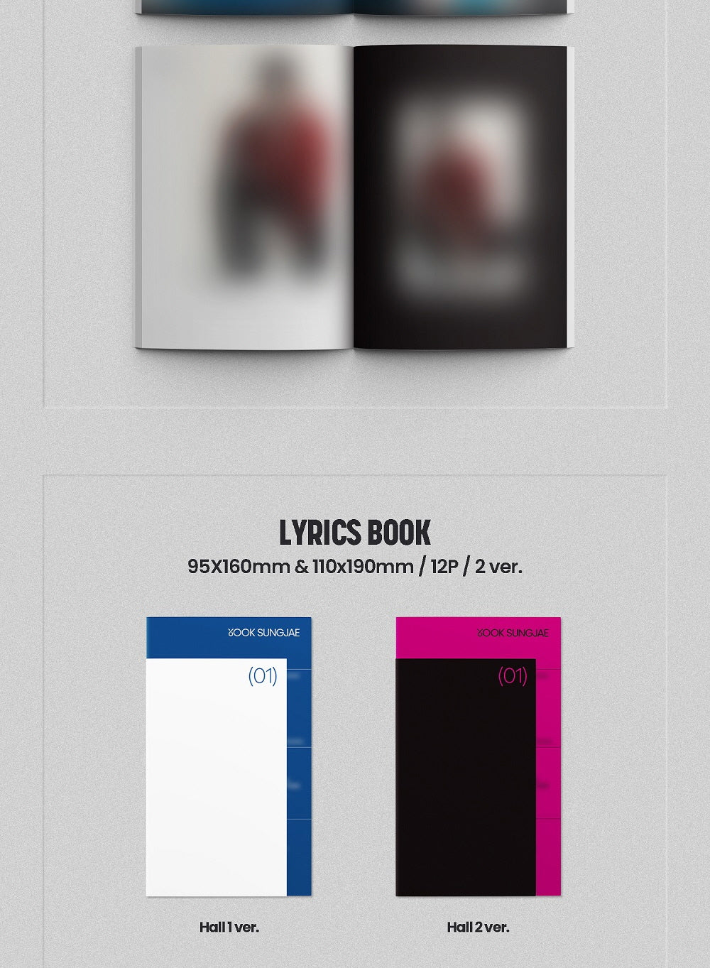 YOOK SUNG JAE - 1st Single Album Exhibition : Look Closely CD - Image 4