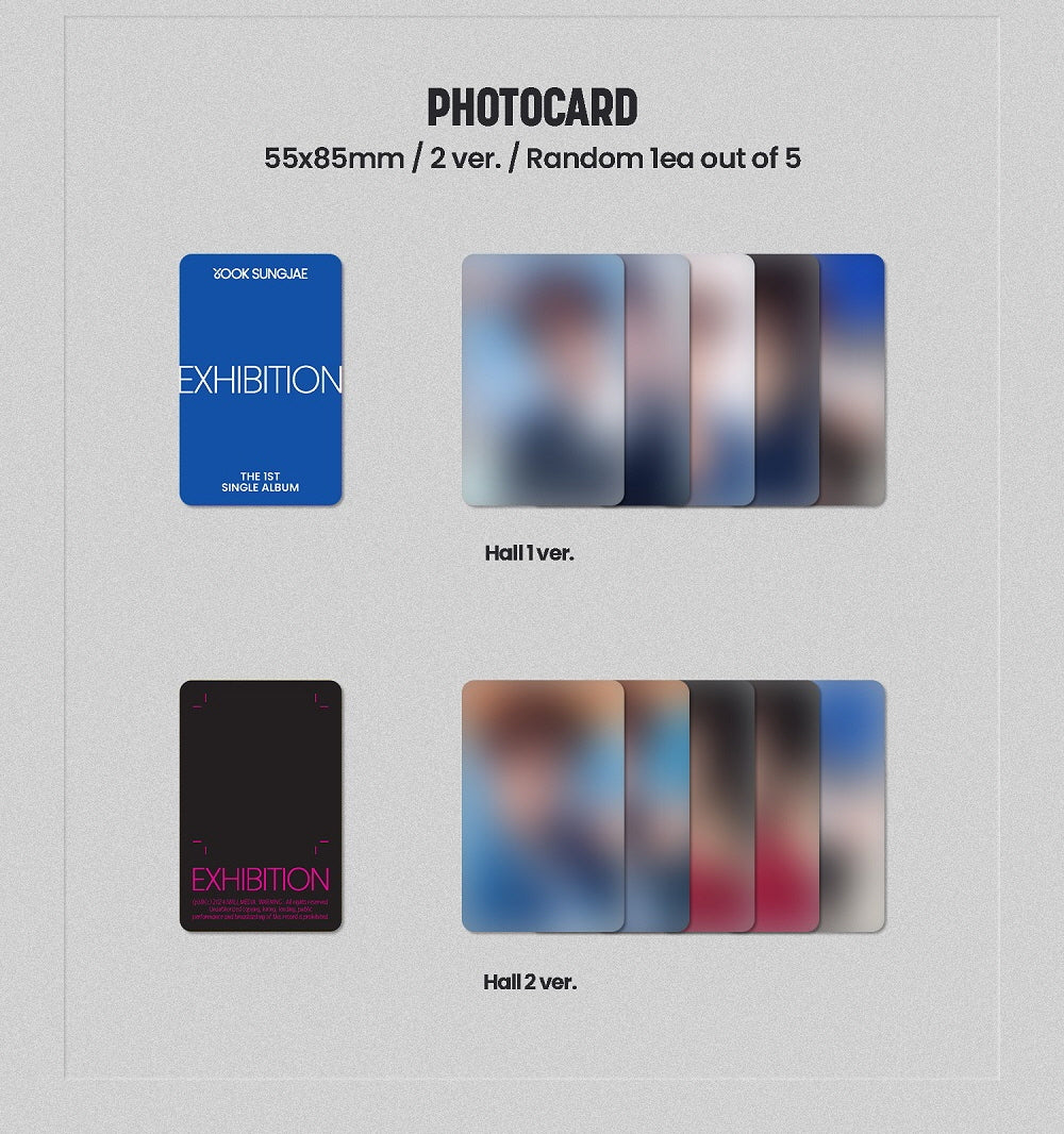 YOOK SUNG JAE - 1st Single Album Exhibition : Look Closely CD - Image 8