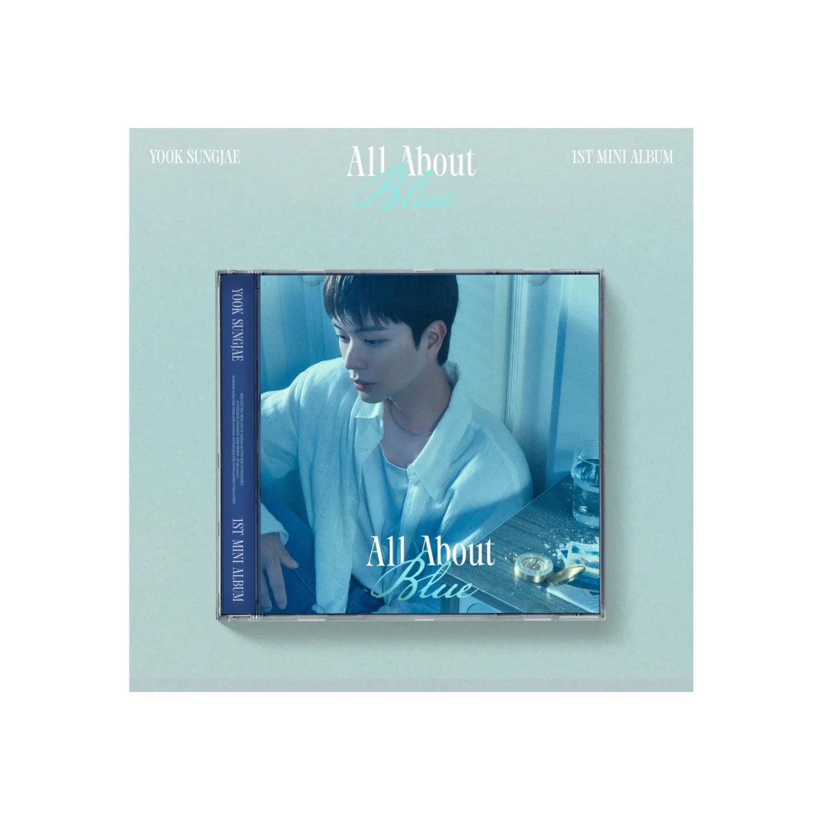 YOOK SUNGJAE - 1st Mini Album All About Blue (JEWEL Ver.) - Image 3
