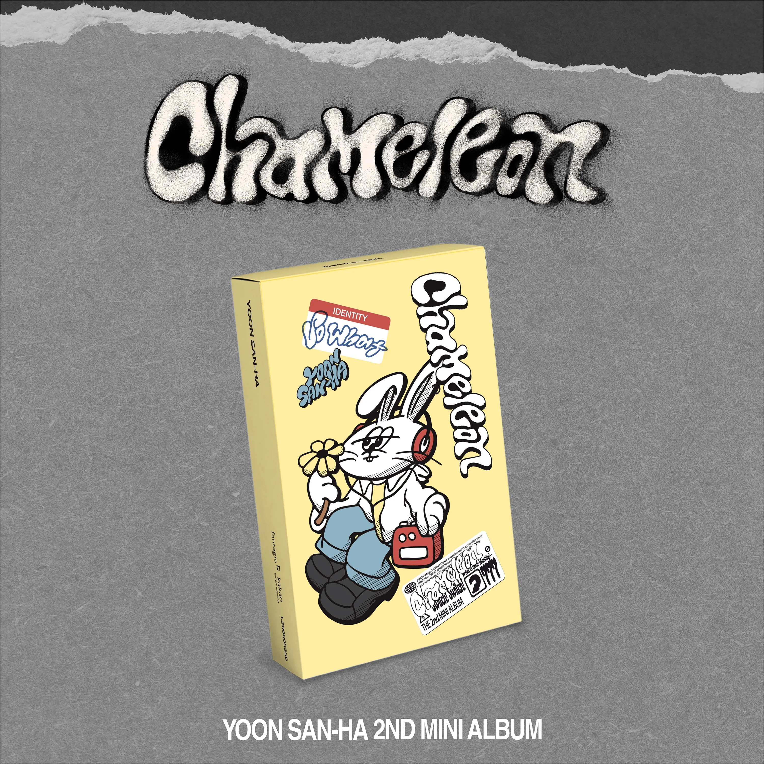 Yoon San Ha - 2nd Mini Album Chameleon Extra version Poca Album