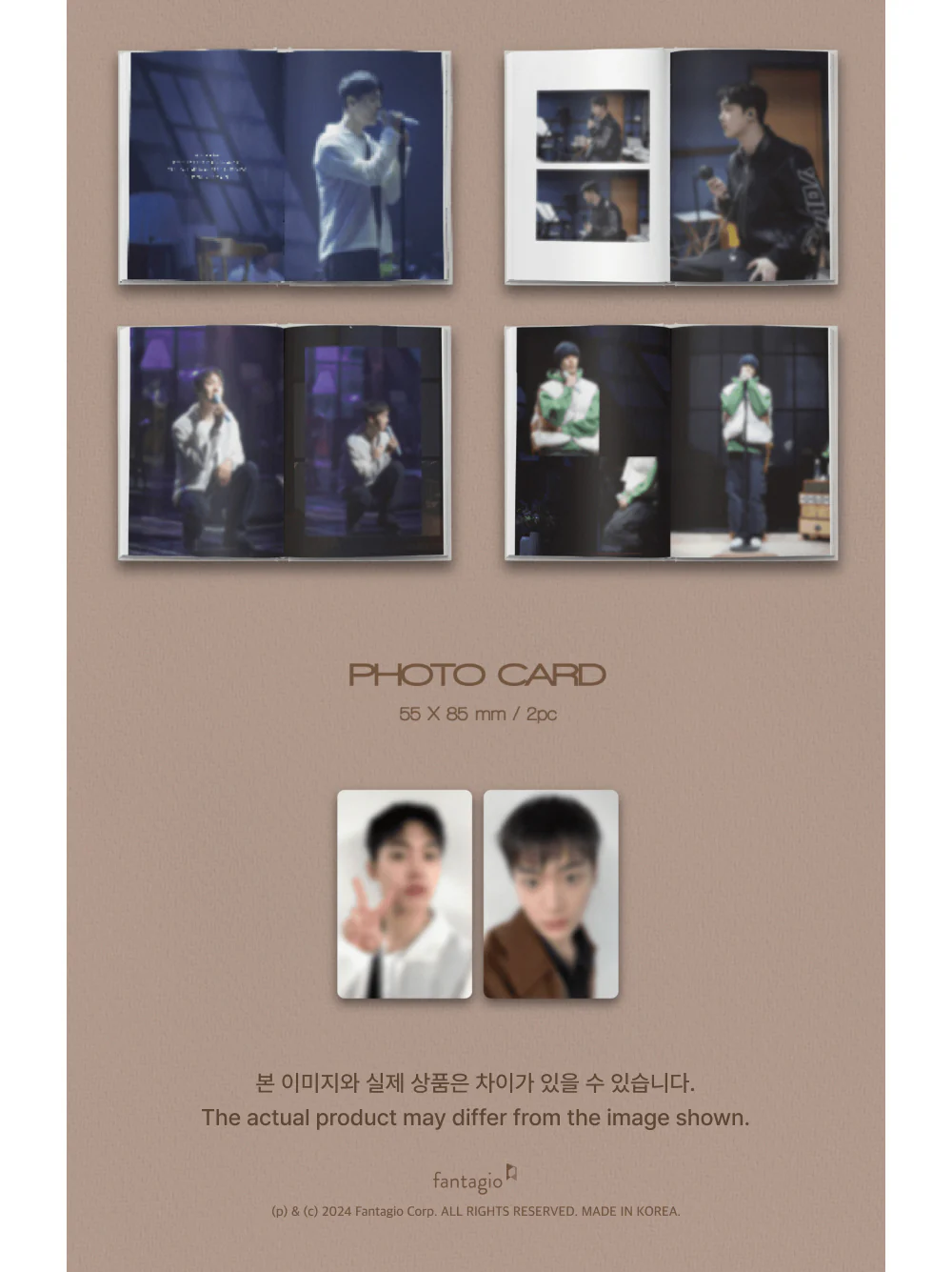 YOON SAN-HA - SANiGHT Project #1 - WISH Concert BEHiND Book - Image 3