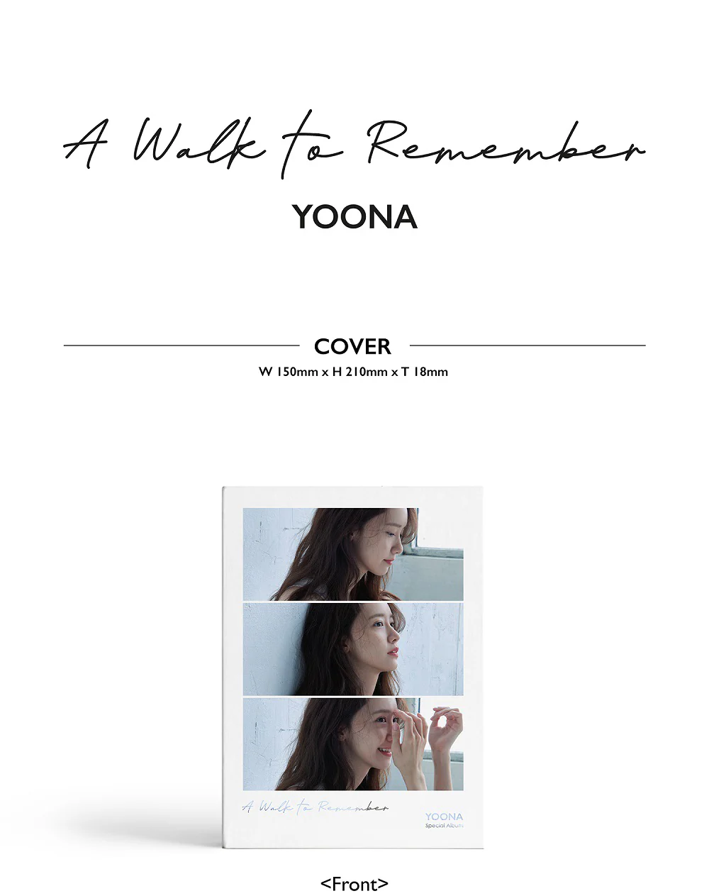 Yoona SNSD - A Walk To Remember (Special Album) CD - Image 2