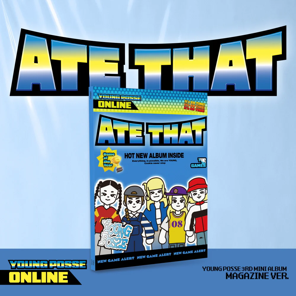 YOUNG POSSE - ATE THAT [Magazine Ver.]