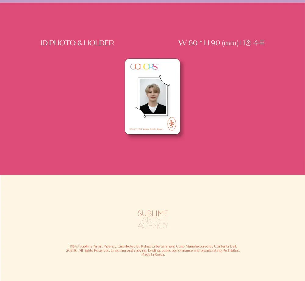 YOUNGJAE - COLORS from Ars (1st Mini Album) Album - Image 7