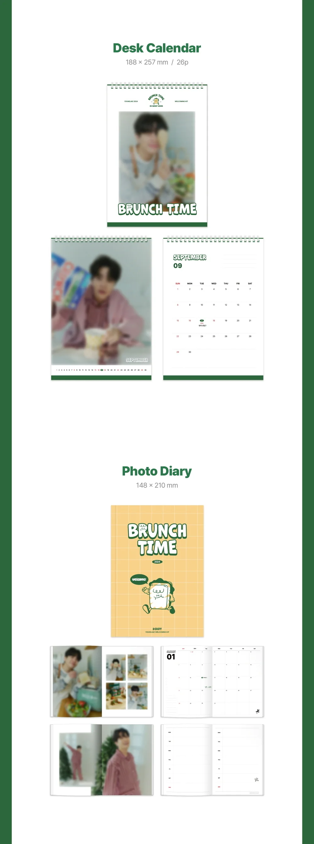 YOUNGJAE GOT7 - 2024 WELCOMING KIT [BRUNCH TIME] - Image 3