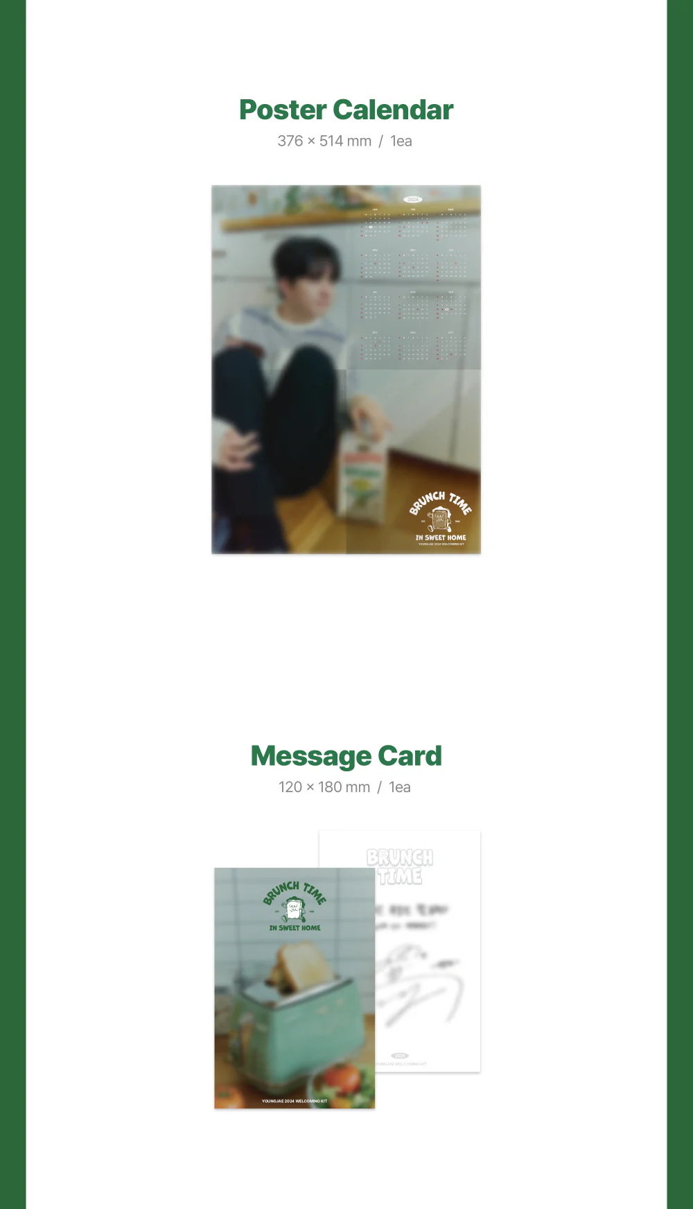 YOUNGJAE GOT7 - 2024 WELCOMING KIT [BRUNCH TIME] - Image 4