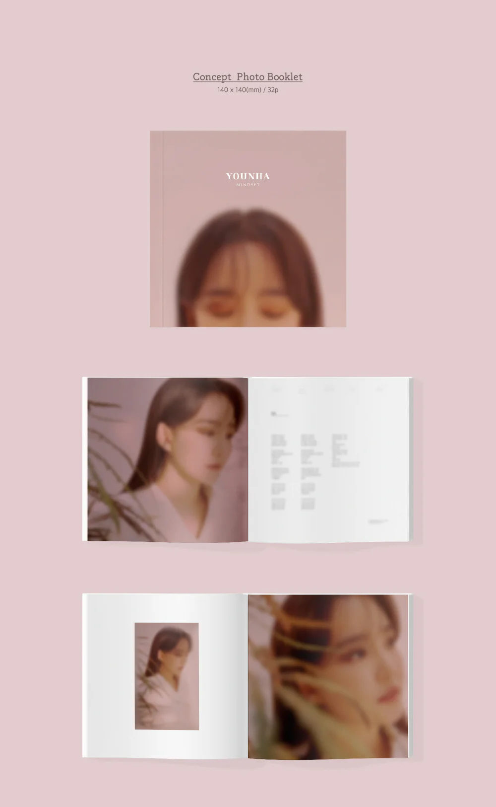YOUNHA - Studio Live Album [MINDSET] CD - Image 4