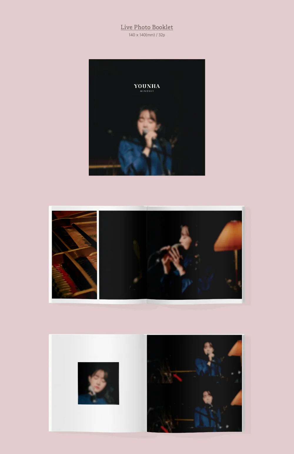 YOUNHA - Studio Live Album [MINDSET] CD - Image 5