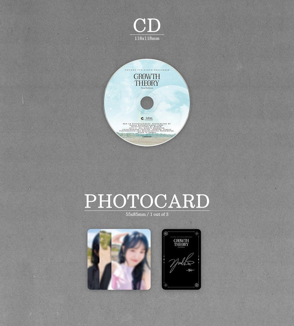 Younha - Vol.7 Repackage Growth Theory Final Edition CD - Image 4