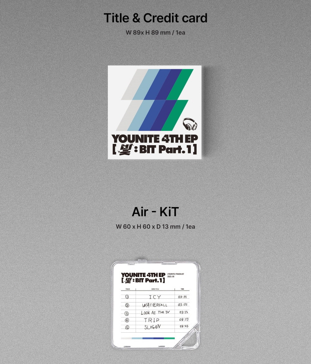 YOUNITE  - 4th Mini Album LIGHT [BIT Part.1] KIT Album - Image 3