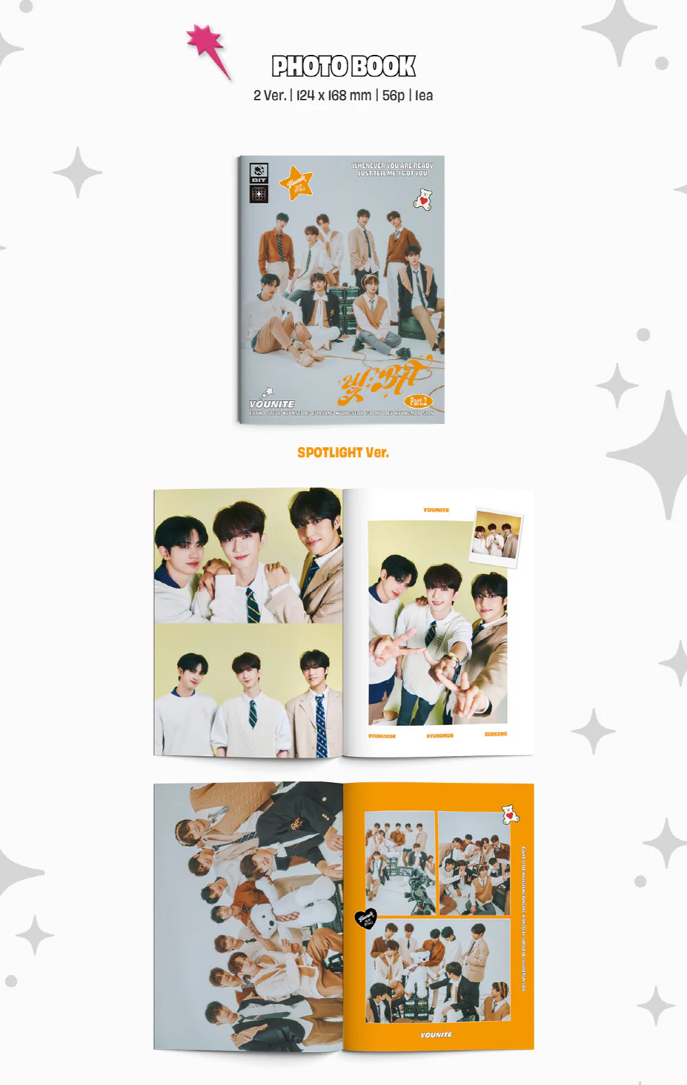 YOUNITE - 5th EP BIT Part.2 CD - Image 3
