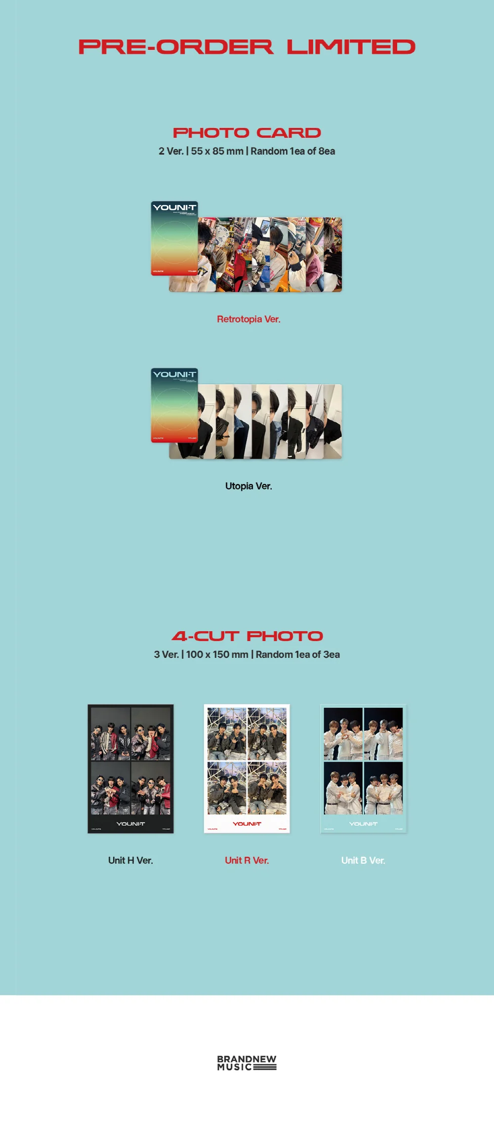 Younite - 7th EP YOUNI-T CD+Pre-Order Gift - Image 6