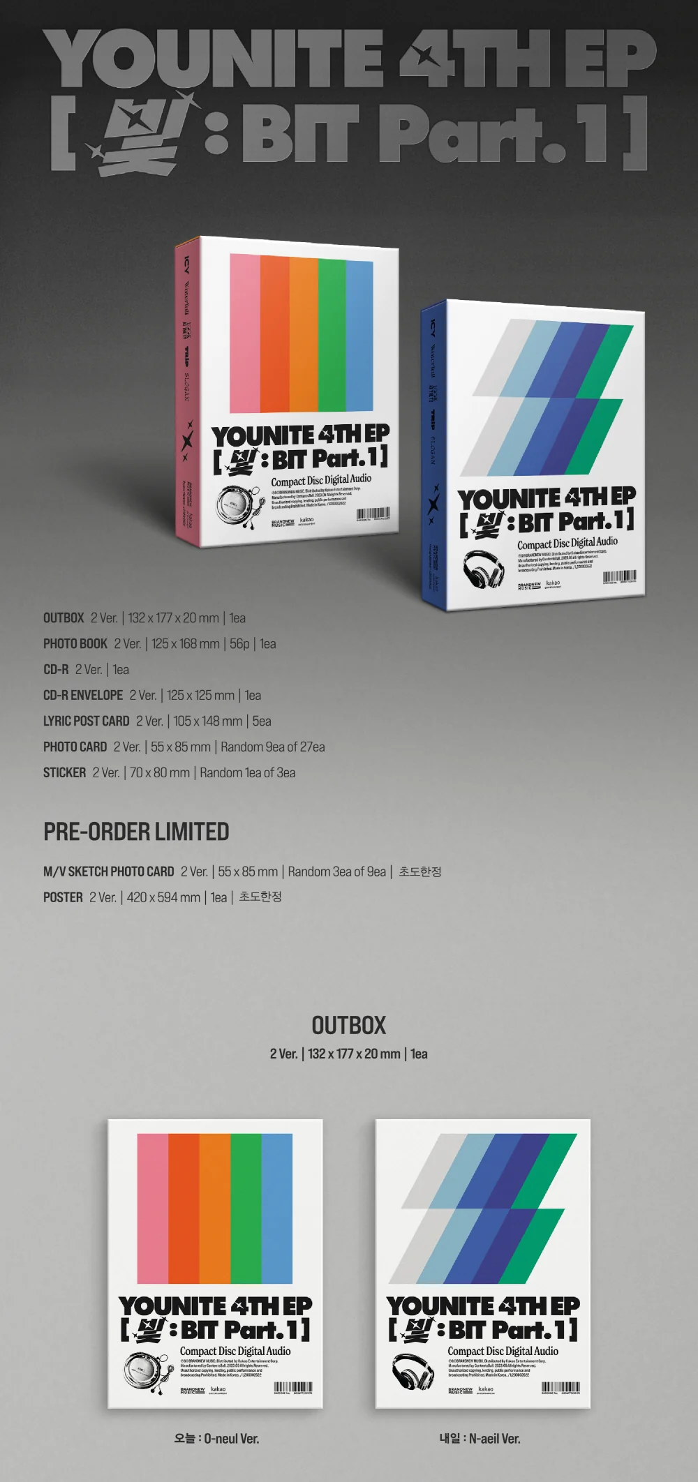 YOUNITE - BIT Part.1 CD - Image 2