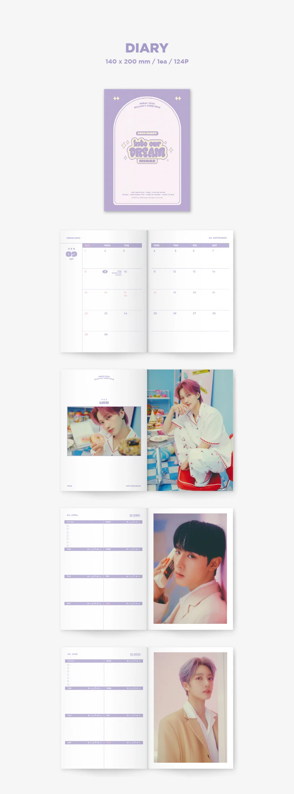 MIRAE - 2024 SEASON’S GREETINGS [Into our DREAM] - Image 4