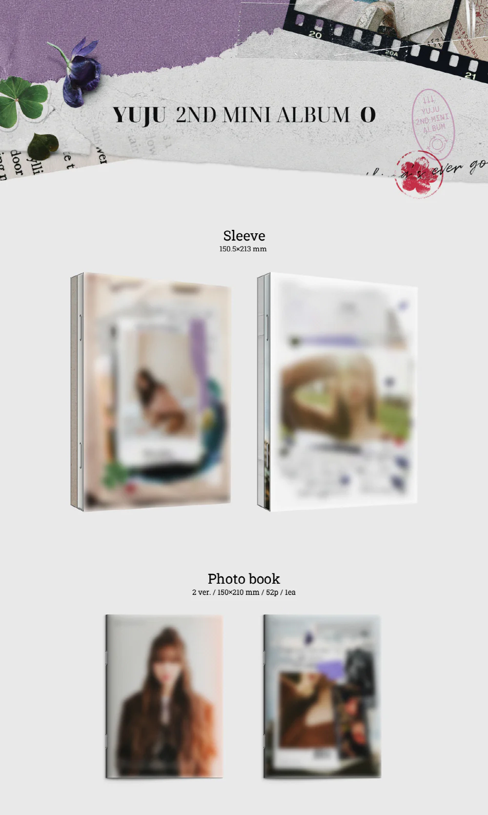YUJU - 2nd Mini Album O CD - Image 2