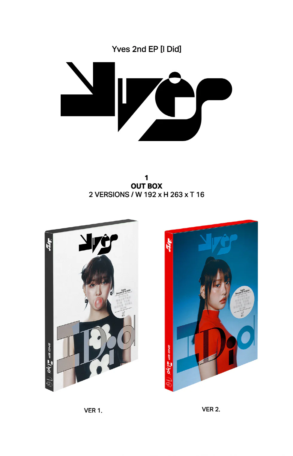 Yves - I Did 2nd EP Album - Image 2