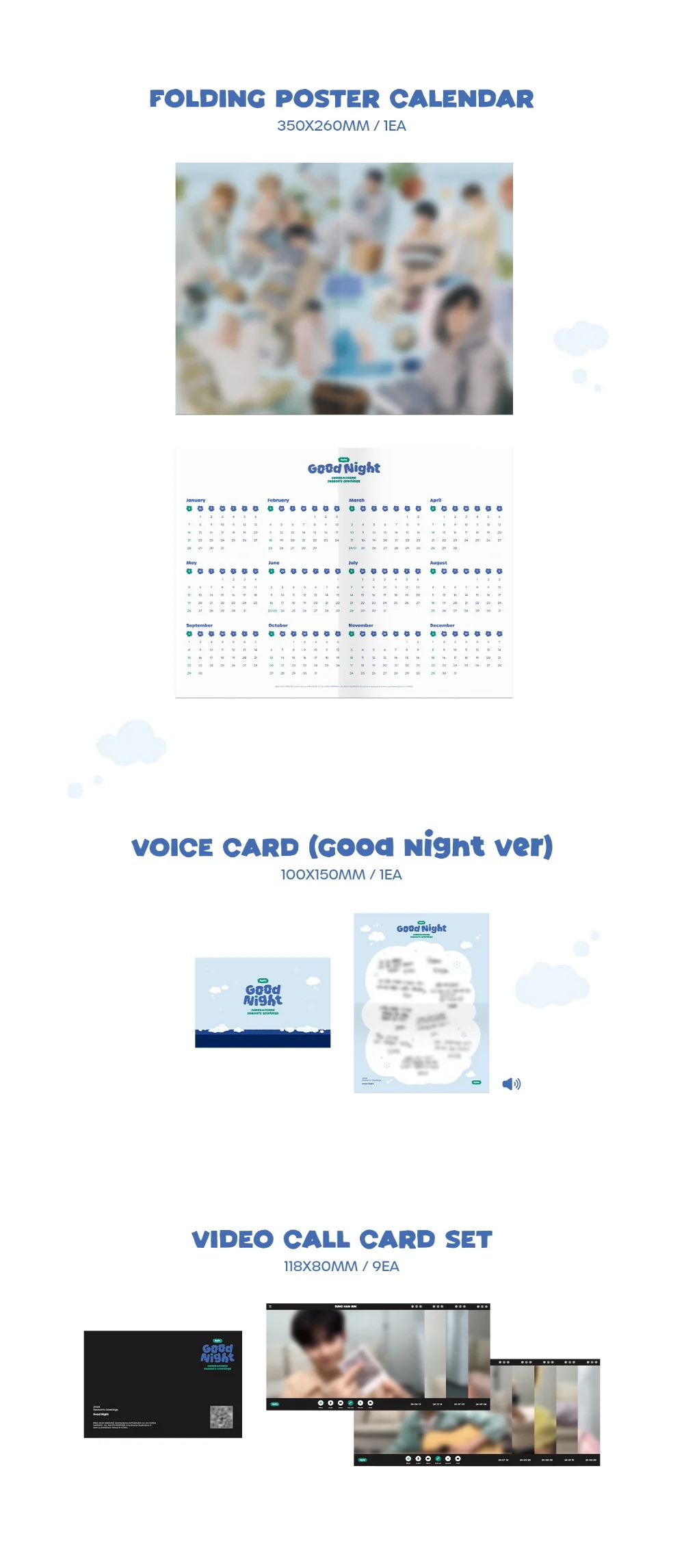 ZEROBASEONE - 2024 SEASON’S GREETINGS [Good Night] - Image 4