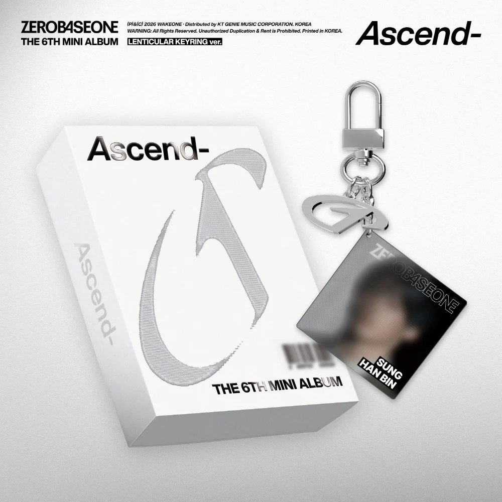 ZEROBASEONE - 6th Mini Album Ascend- [Lenticular Keyring Ver.]