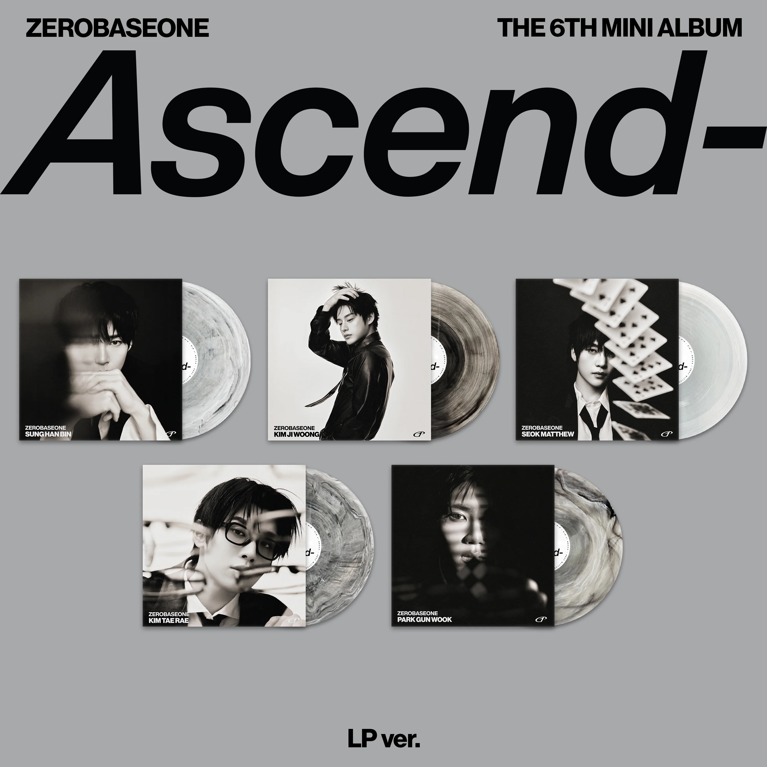 Zerobaseone - 6th Mini Album Ascend- LP version