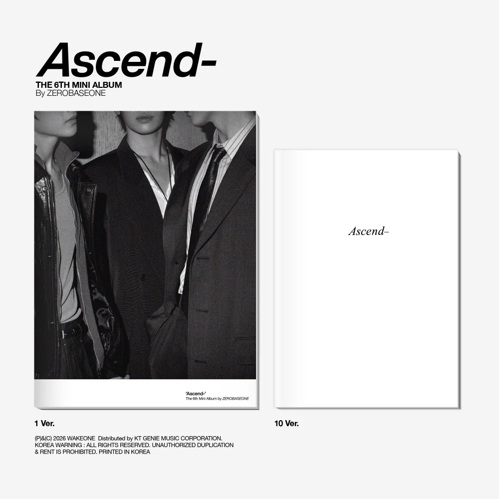 Zerobaseone - 6th Mini Album Ascend- Photobook version CD