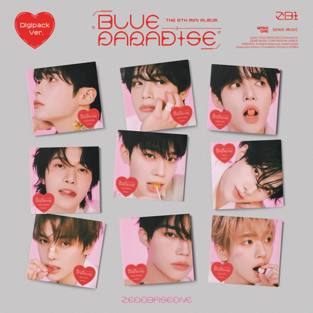 ZEROBASEONE - BLUE PARADISE [Digipack Ver.] Album