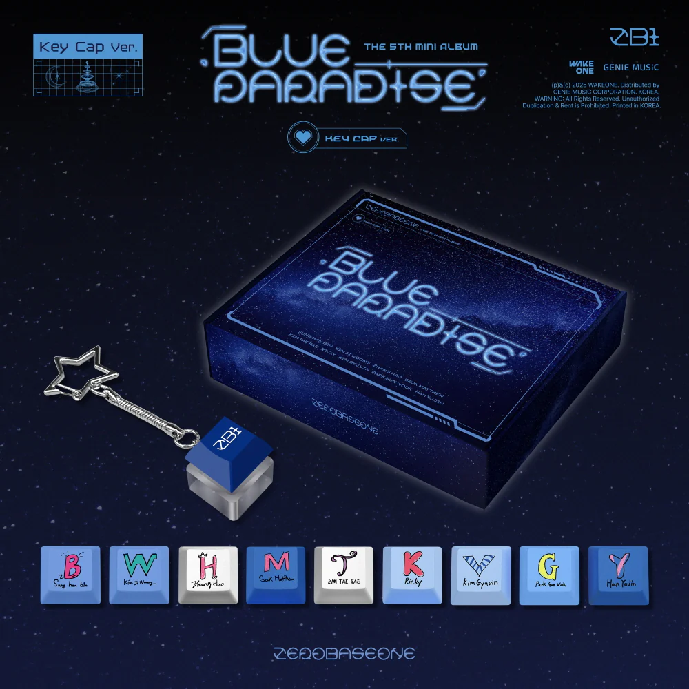 ZEROBASEONE - BLUE PARADISE [Key Cap Ver.] Album