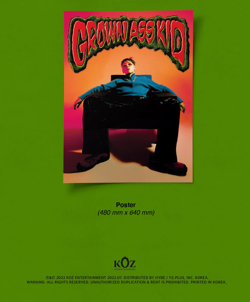 ZICO - Grown Ass Kid (4th Mini Album) - Image 5
