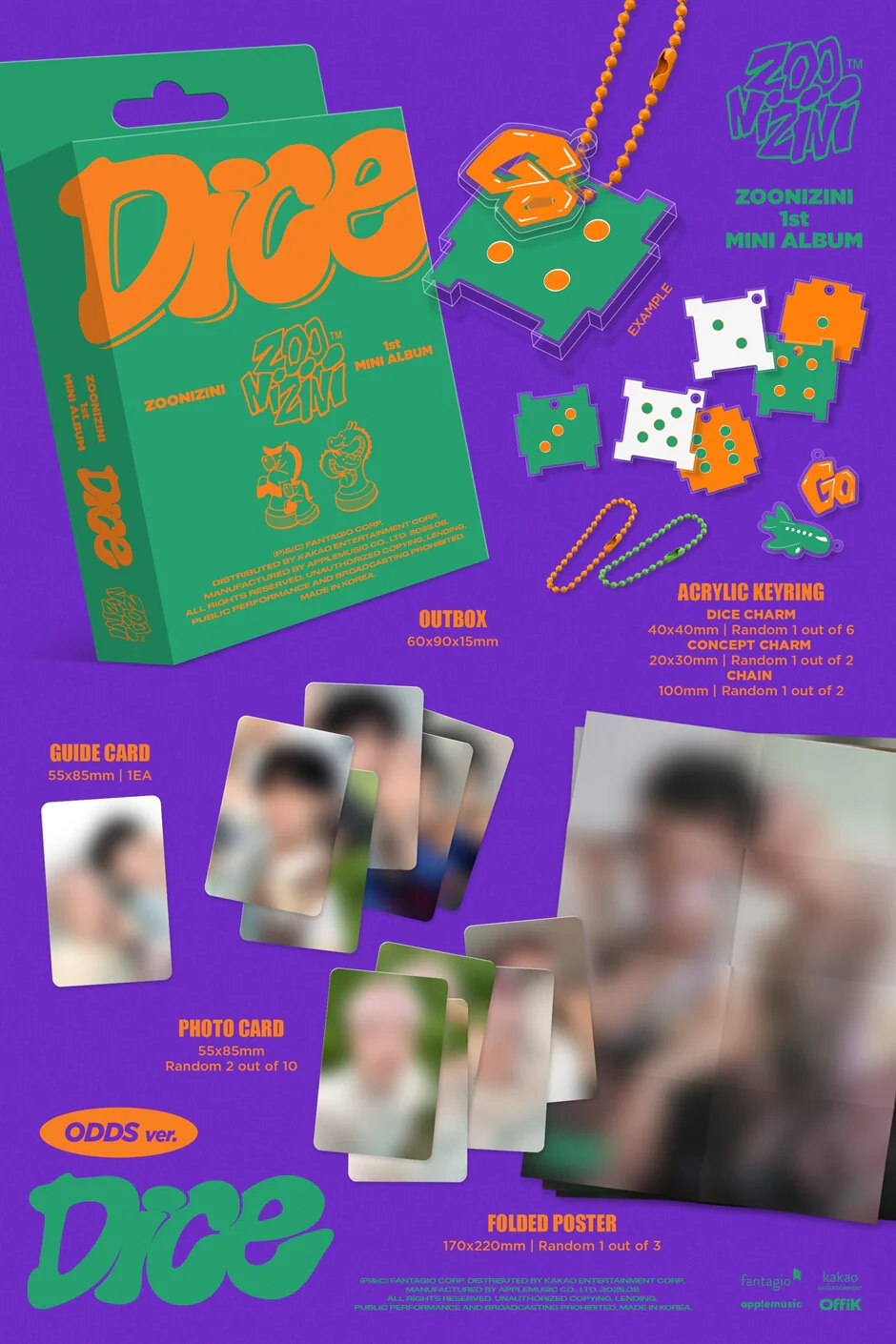 ZOONIZINI - 1st Mini Album DICE [META] - Image 3